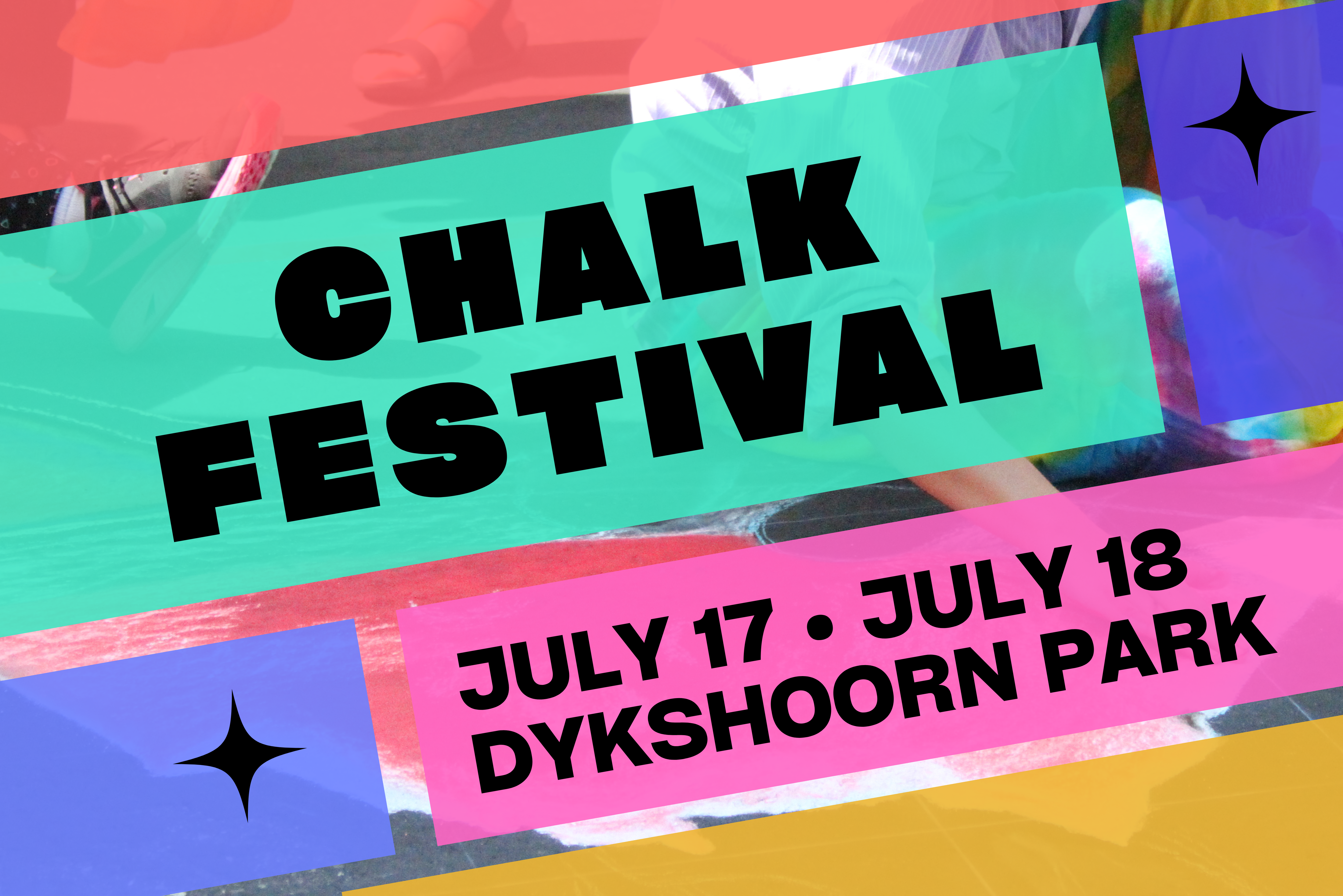 Featured image and link to Chalk Festival event