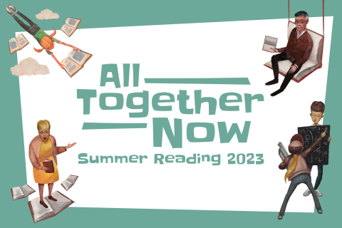 Featured image and link to a Summer Reading Program Event