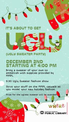 Ugly Sweater Competition and Fashion Show