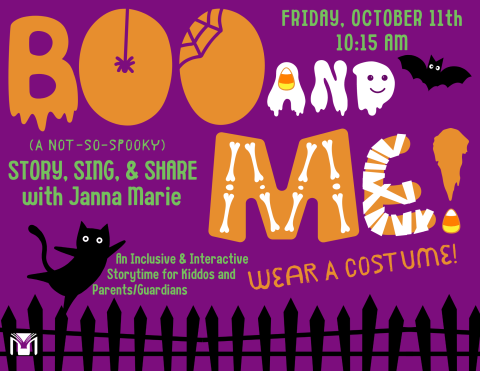 BOO and ME! Story, Sing, & Share