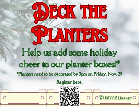 Deck the Planters 2024