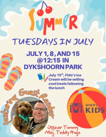 Summer Fun With Officer Tommy and Maj. Hugz