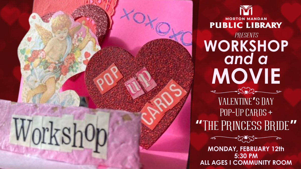 Workshop & a Movie: Valentine's Day Pop-Up Card + "The Princess Bride"