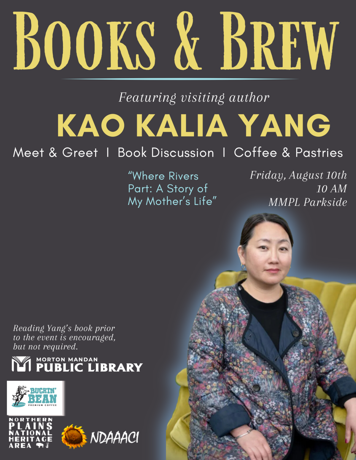 Books and Brew w/ Guest Author, Kao Kalia Yang